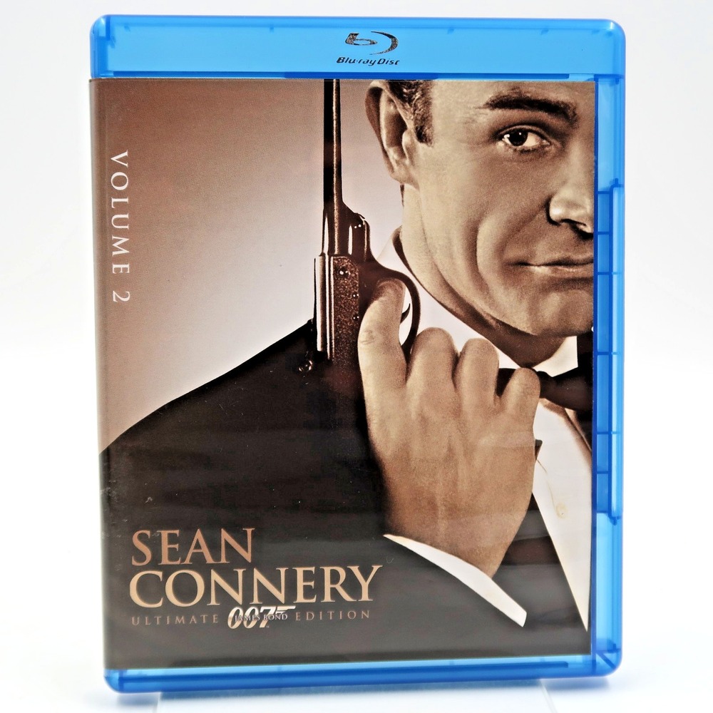 James Bond 007 Ultimate Edition Vol 2 Blu-ray Set Sean Connery 3 Disc MGM PG